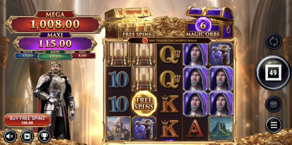 Avalon 3 Slot
