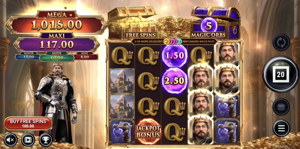 Avalon 3 Slot